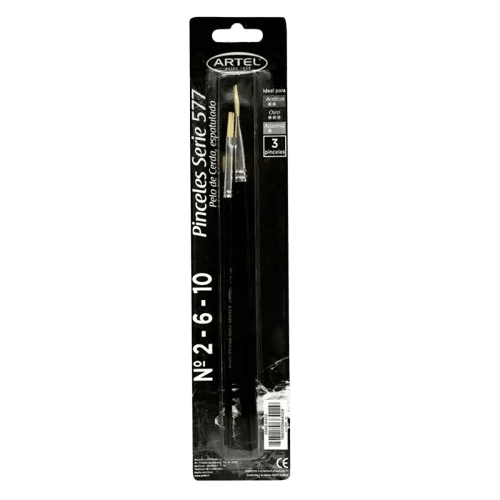 Blister Pincel 577 N°2-6-10 Artel1