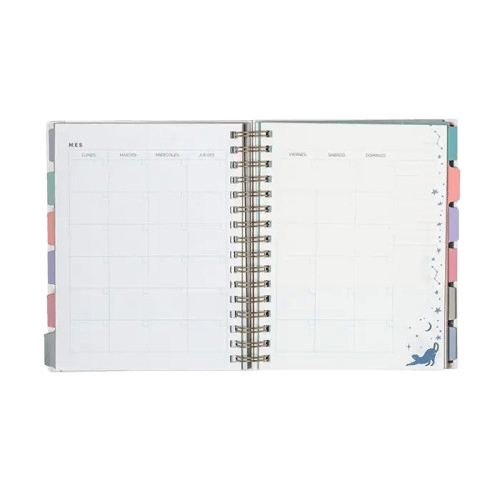 Planner 12 meses Magic 17x21cm2