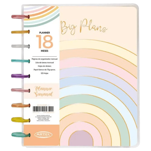 Planner Big Planner 18 meses 17 x 23cm1