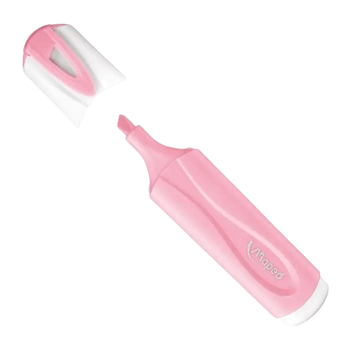 Destacador Pastel Color Aleatorio Fluo Peps Maped3