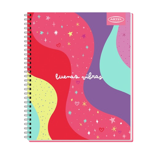 Cuaderno Universitario 100 Hojas 7mm Colors4