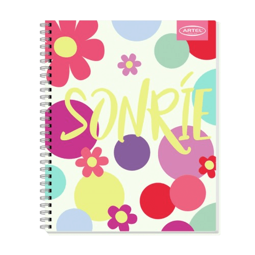 Cuaderno Universitario 100 Hojas 7mm Colors2