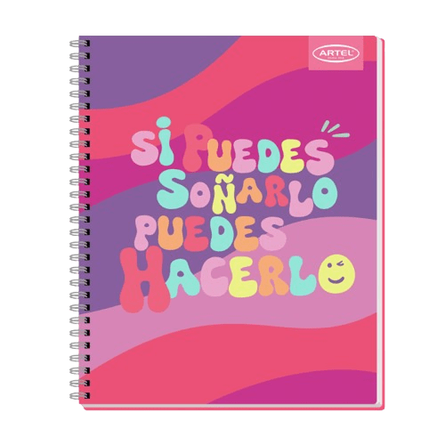 Cuaderno Universitario 100 Hojas 7mm Colors1