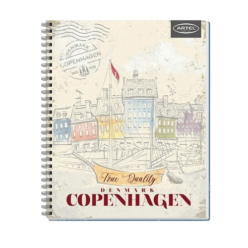 Cuaderno Universitario 100 Hojas 7mm Ciudades4