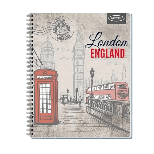 Cuaderno Universitario 100 Hojas 7mm Ciudades1