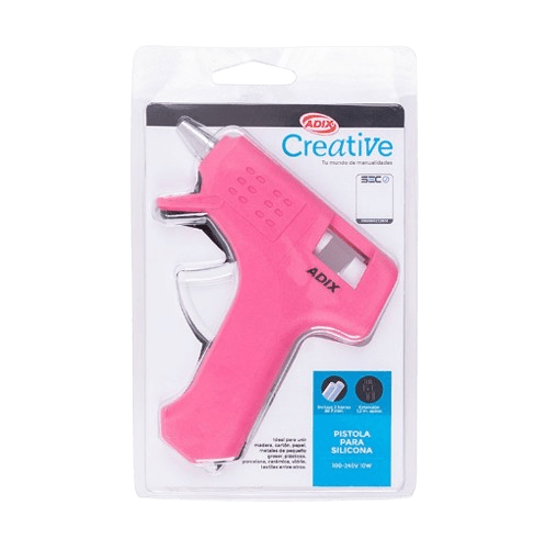 PISTOLA PARA SILICONA COLOR ROSA2