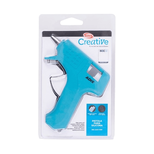 PISTOLA PARA SILICONA COLOR CELESTE1