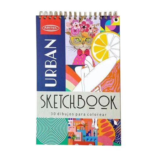 Sketch Book 25 diseños 40 hjs 80gr2