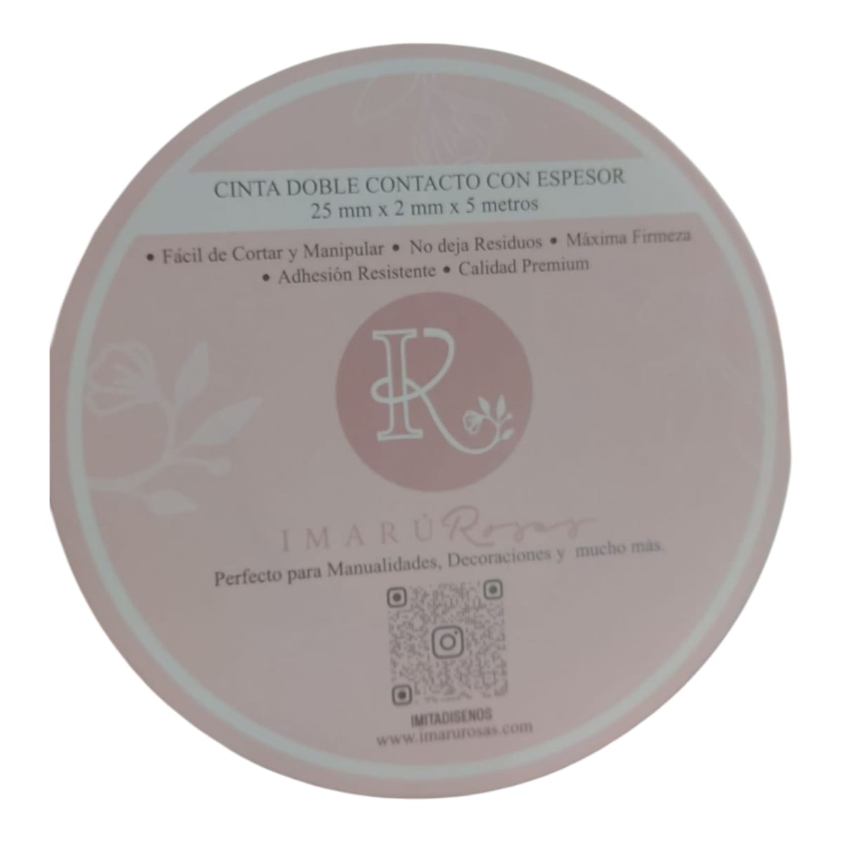 Cinta Doble Contacto Con Espuma 25MMX5MTRS5