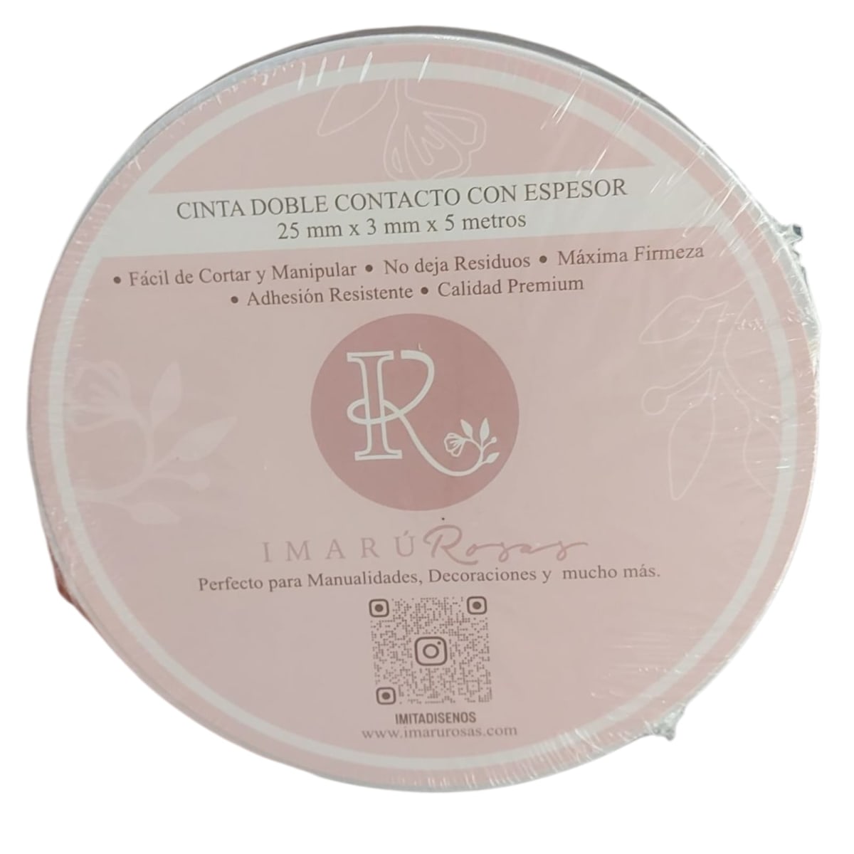 Cinta Doble Contacto Con Espuma 25MMX5MTRS1