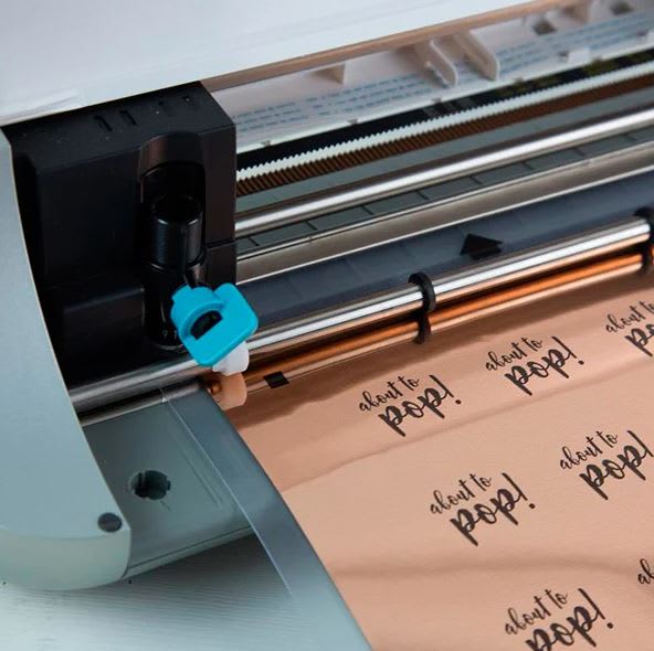 Hojas metálicas imprimibles color Oro Rosado2