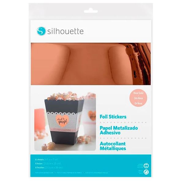 Hojas metálicas imprimibles color Oro Rosado4