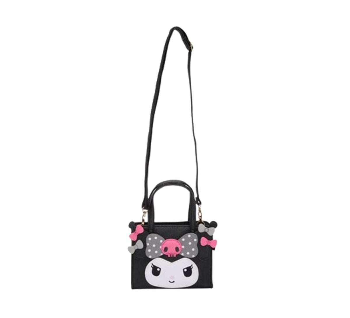 Kuromi Mini bolso negro de 2 vías (serie Dainty Doll)5