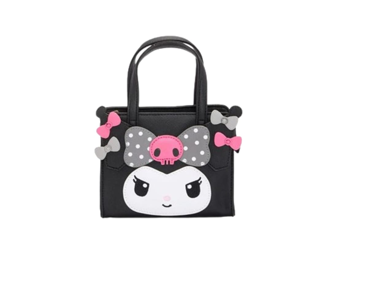 Kuromi Mini bolso negro de 2 vías (serie Dainty Doll)6