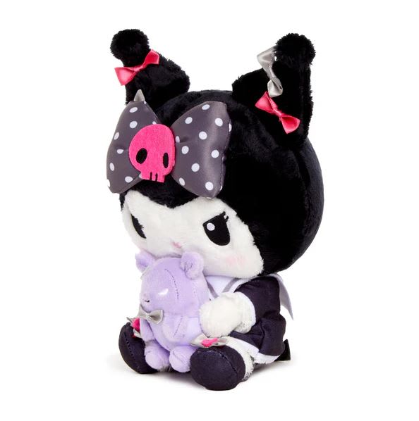 Peluche Kuromi Serie Dainty Doll Black Sanrio Original 22cm5