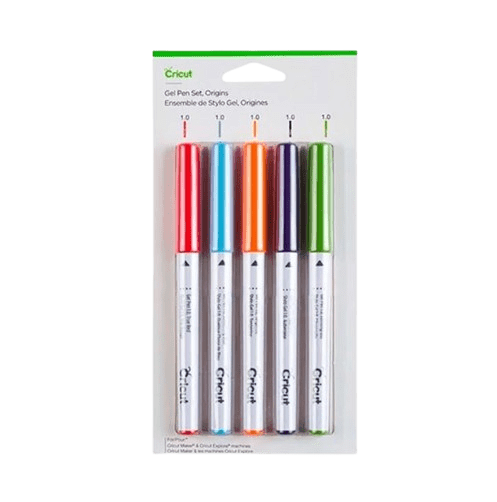 Lapices de Gel Linea Origen 1.0mm 5unds1