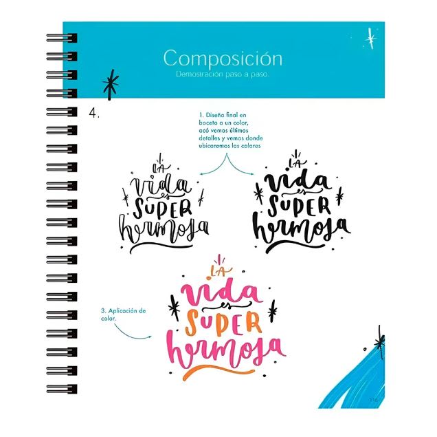 Libro Lettering Taller de Letras Catalina Marín2