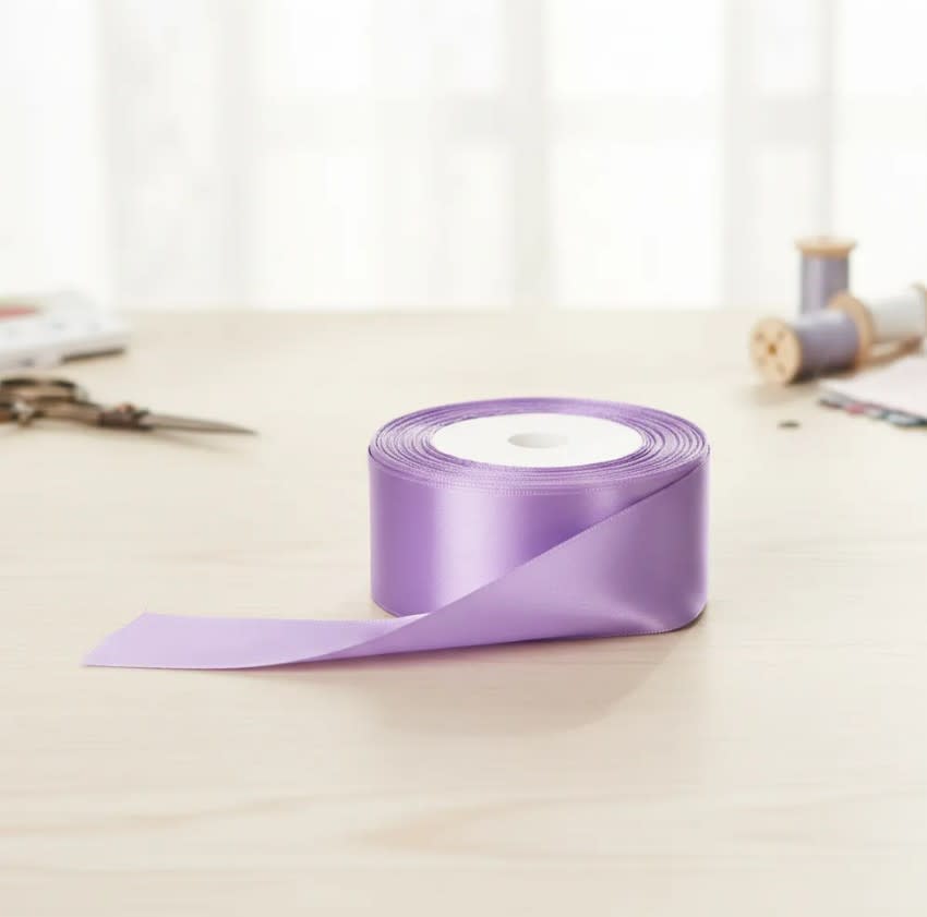 Cinta Genero Rasso Satín 2.5cm X 22mtrs Muchos Colores8