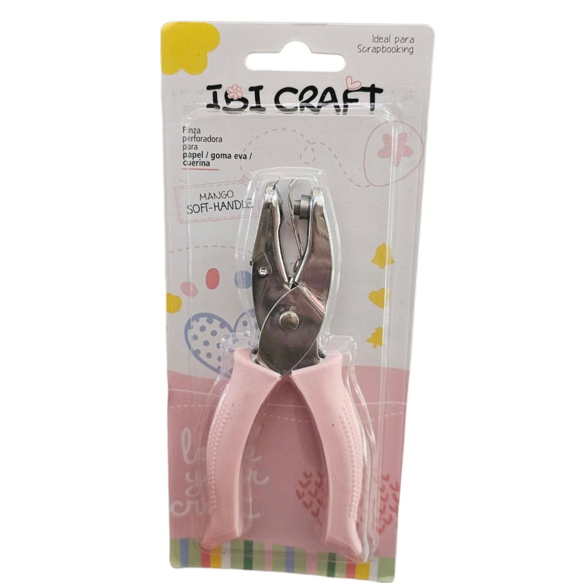 PERFORADORA SACABOCADO CON MANGO ROSA1