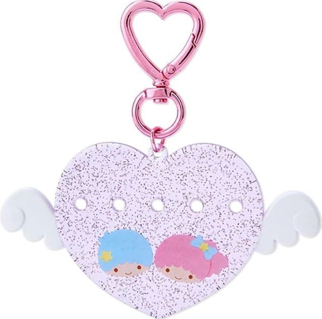 (Mai Pachi Run Series) Sanrio Winged Heart Keychain7