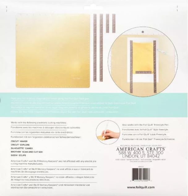 apete imantado para Foil Quill We R Memory Keepers 30x30cm1