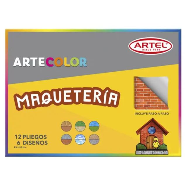 Estuche Artecolor Papeleria Maquetería Artel1