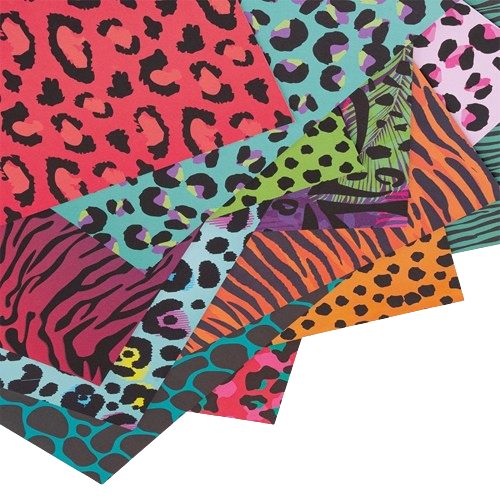 Block Cartulina Animal Print Fancy1