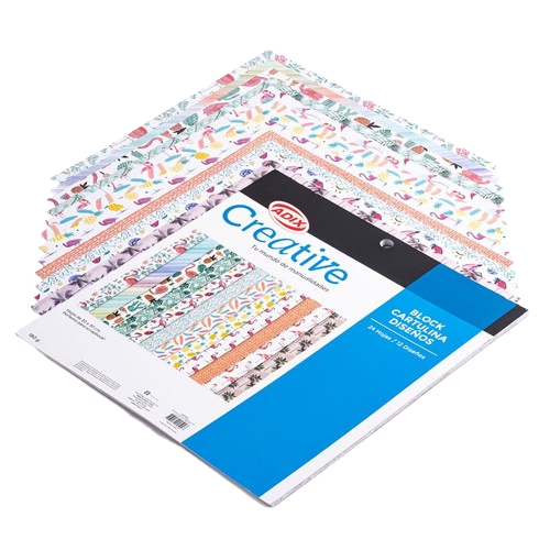 Block Cartulina Tropical1