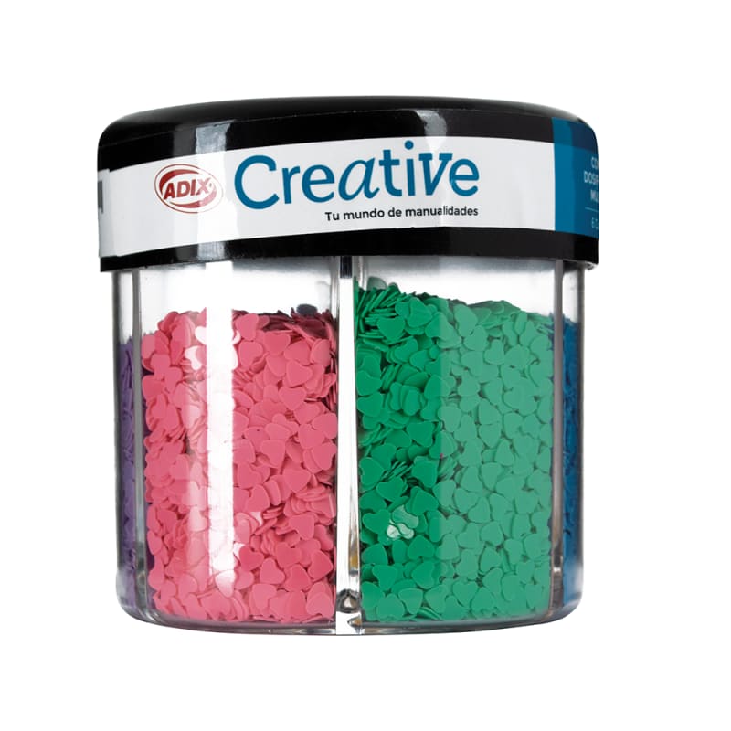 Confeti Corazón 6 Colores Pasteles4