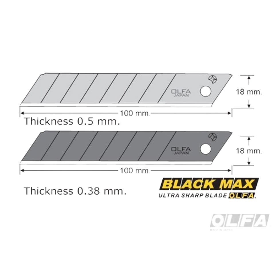 Corta Carton con sistema de Bloqueo Automatico 18mm1