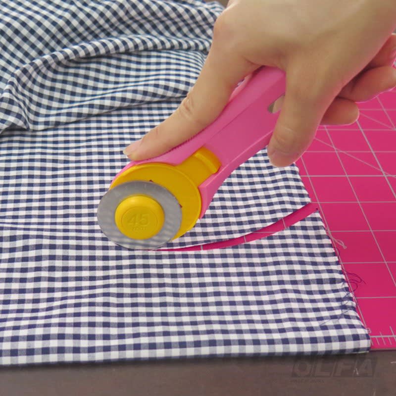 Cuchillo Rotativo de 45mm Color Rosado4