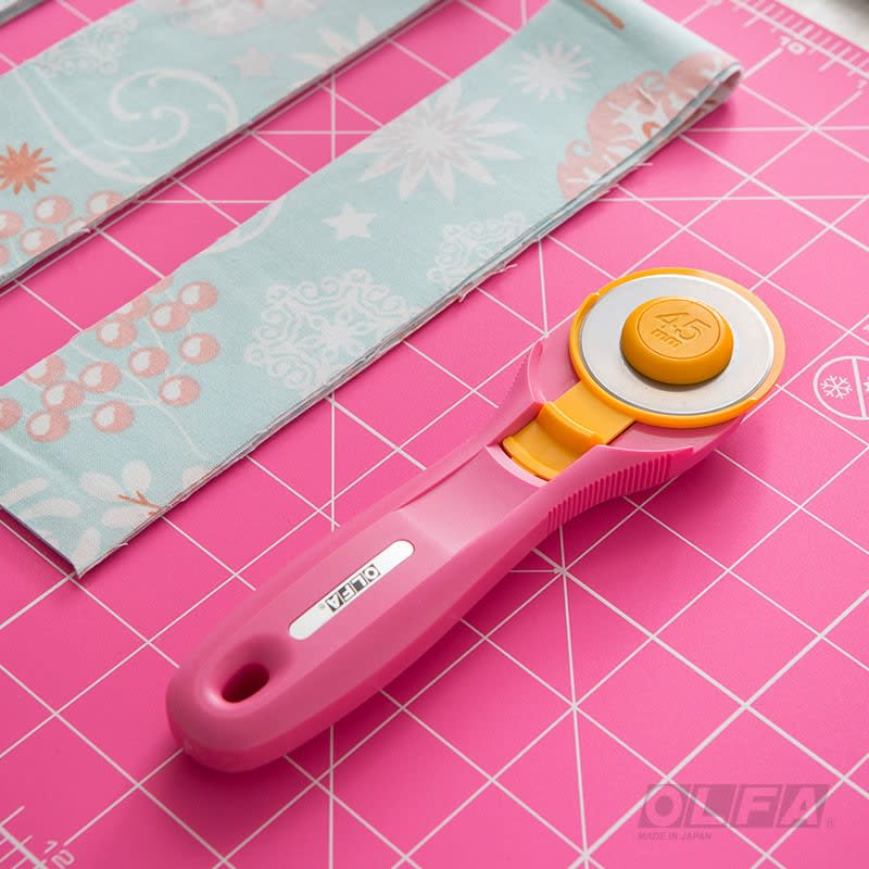 Cuchillo Rotativo de 45mm Color Rosado3
