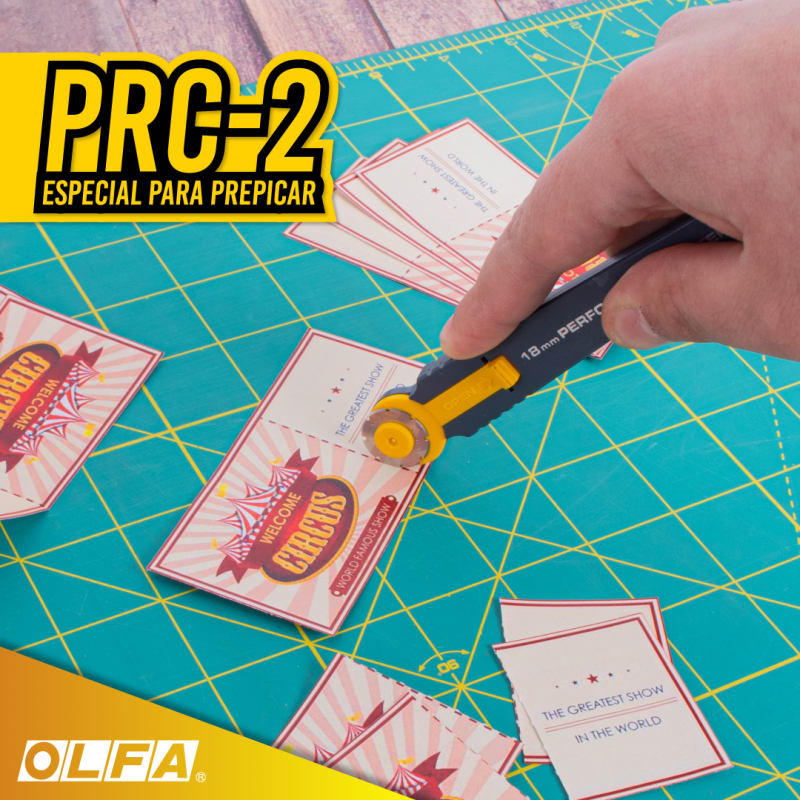 CUCHILLO ROTATIVO PREPICADO 18MM2