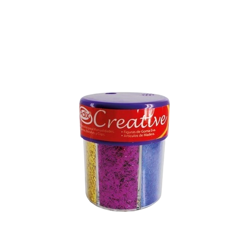 Purpurina Tipo Hilo Dosificador Multiple 70grs1