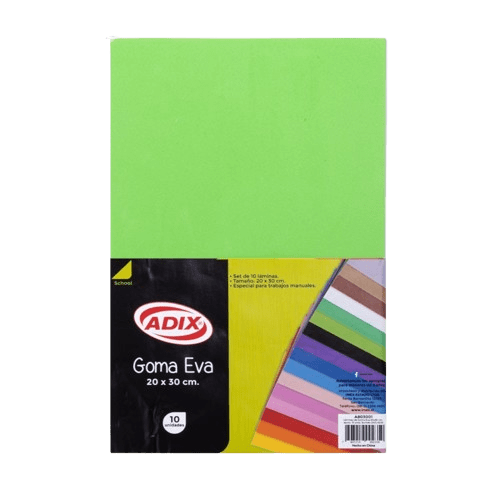 Set De 10 Láminas De Goma Eva3