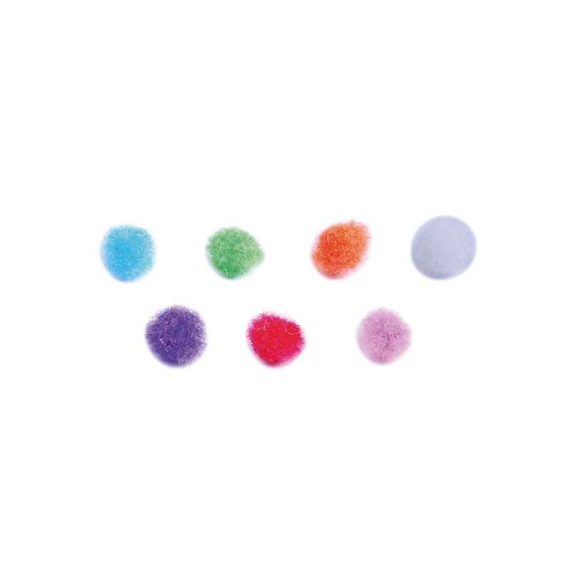 Mini Pompom Surtido 500und2