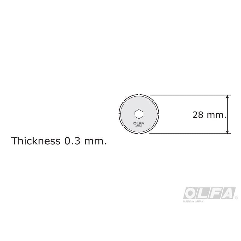 Repuesto Cuchilla Prepicado Para Prc-3 2 Unidades Olfa1
