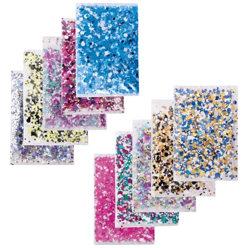 Set de Purpurina Gruesa 10und3