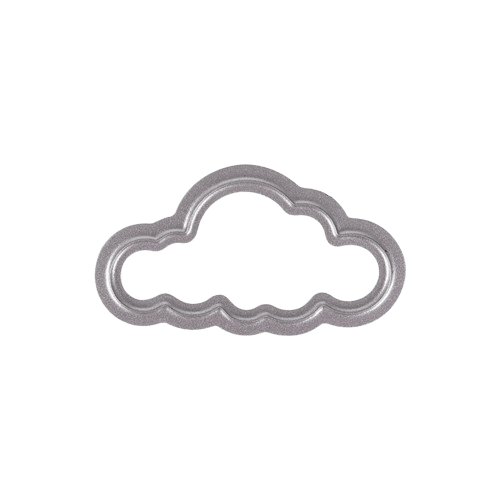 Troquel de corte mini nube 3Unds3