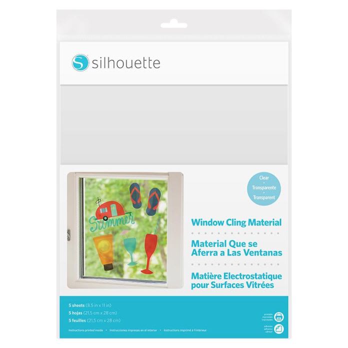 Adhesivo para ventana transparentes 8.5