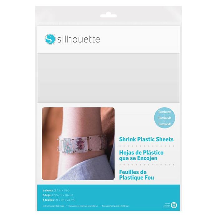 Láminas de plástico retráctil Silhouette - Transparente 6UNDS5