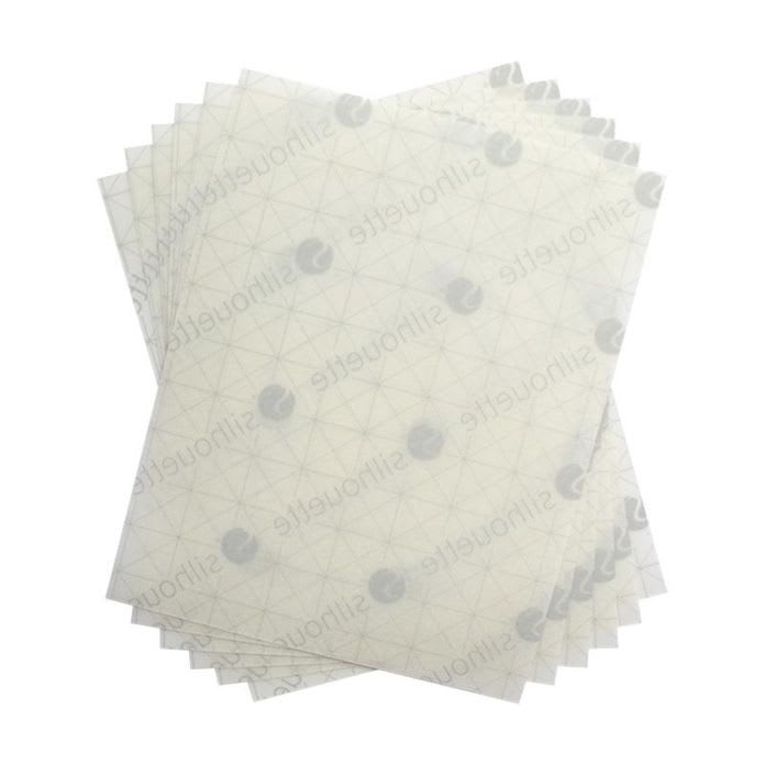 Láminas de plástico retráctil Silhouette - Transparente 6UNDS1