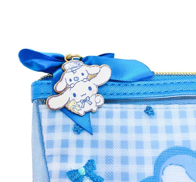 Bolso Con Cremallera Cinnamoroll (serie Gingham Paperboy)2