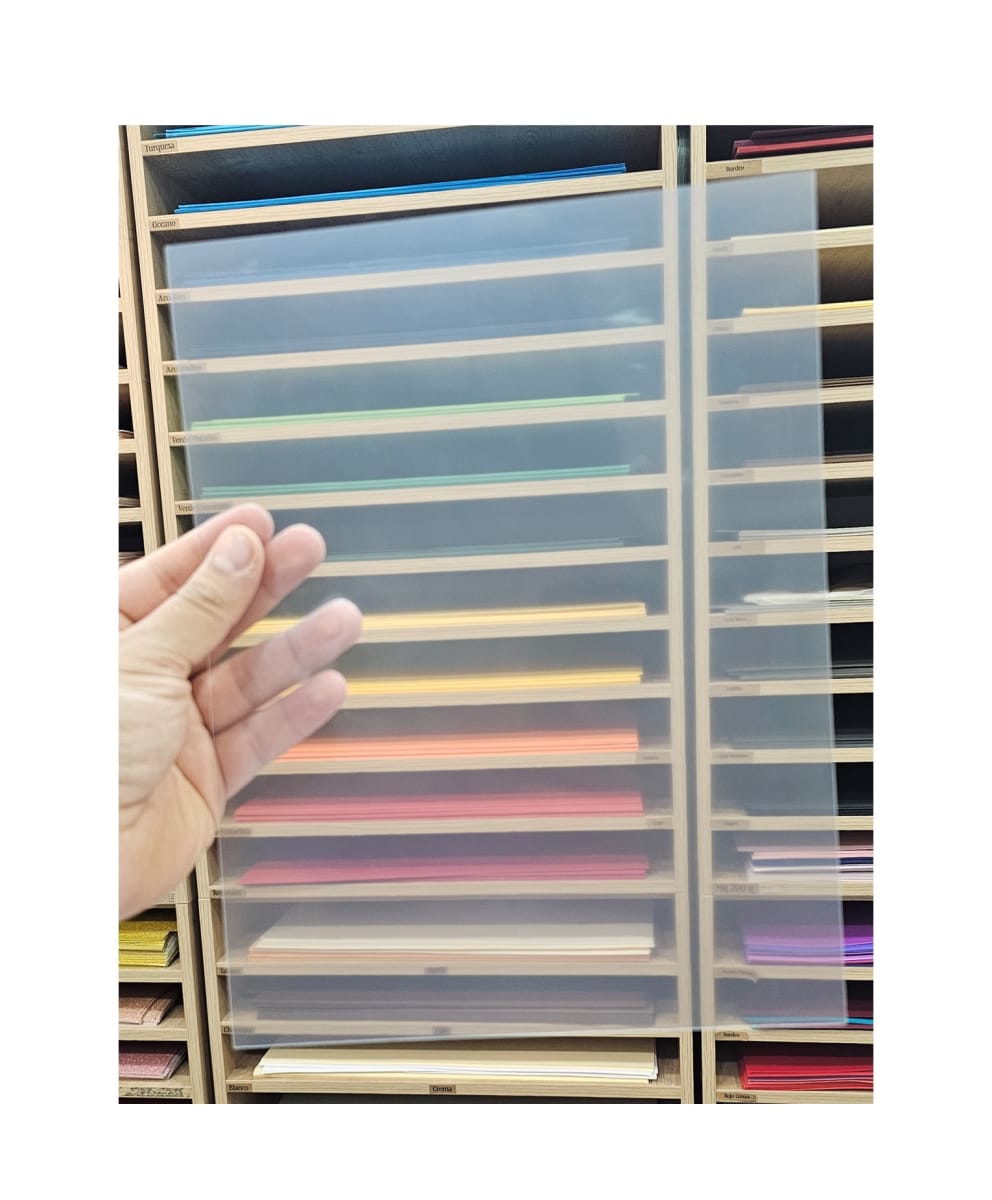 Mica lisa PP Natural Tamaño Carta 10unds1