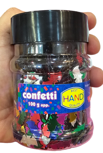 CONFETI Y FORMAS DISEÑO MURCIELAGO 100g1