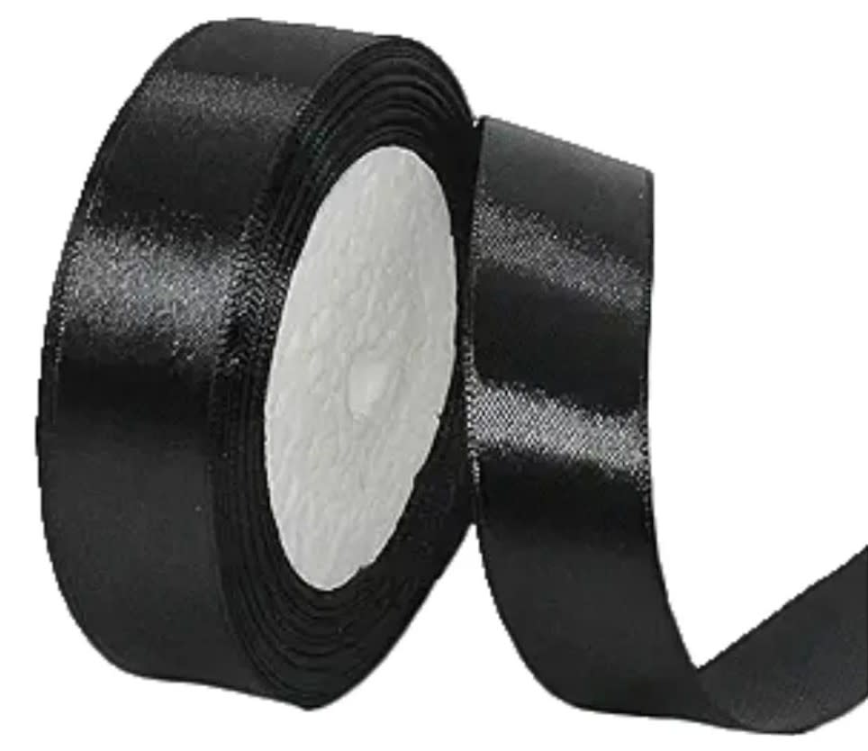 Cinta Genero Rasso Satín 2.5cm X 22mtrs Muchos Colores9