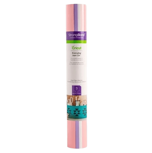 Vinil Textil Mesh 3 hojas 30.5x30.5cm Rubor Lila Blanco1