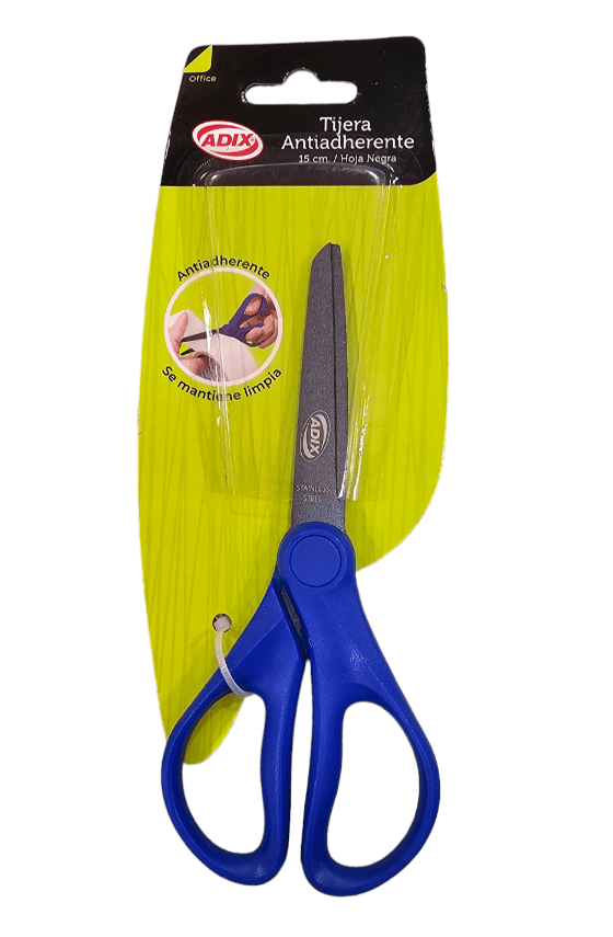 Tijera 15cm Hoja Negra Antiadherente2
