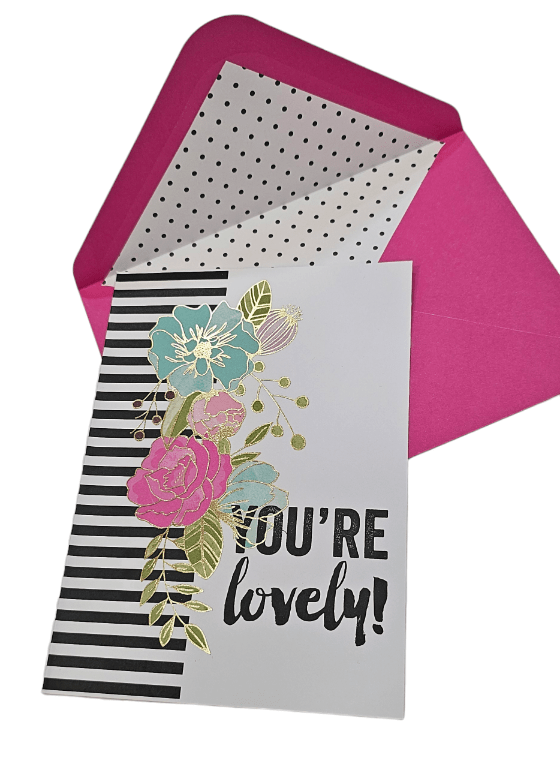 AC Carta y Sobre 5x7 you're lovely3