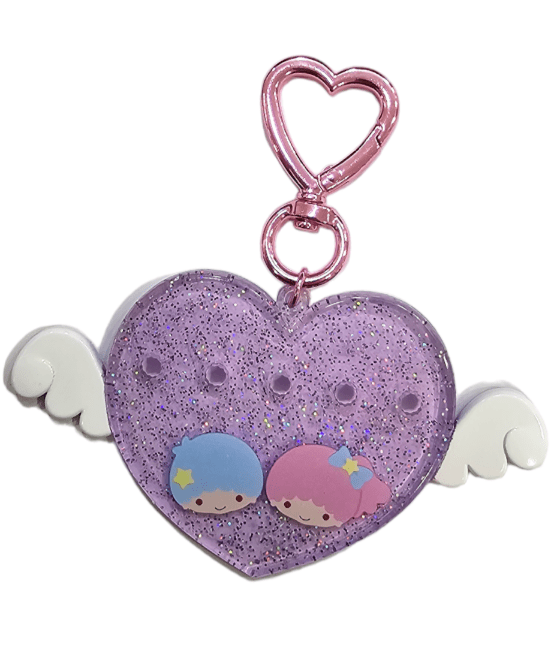 (Mai Pachi Run Series) Sanrio Winged Heart Keychain10